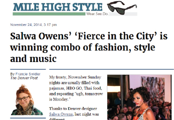 Denver Post – Fashion Show Review
